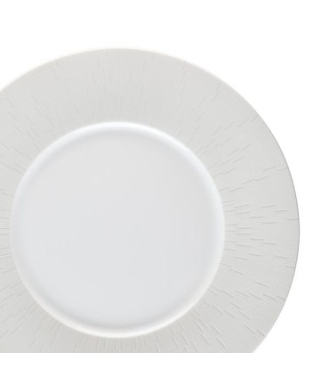 "Infini White" dessert plate