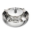 "Albi" caviar bowl by Christofle