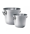 "Vertigo" Champagne cooler & ice bucket set