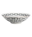 "Catene Nero" bowl, large