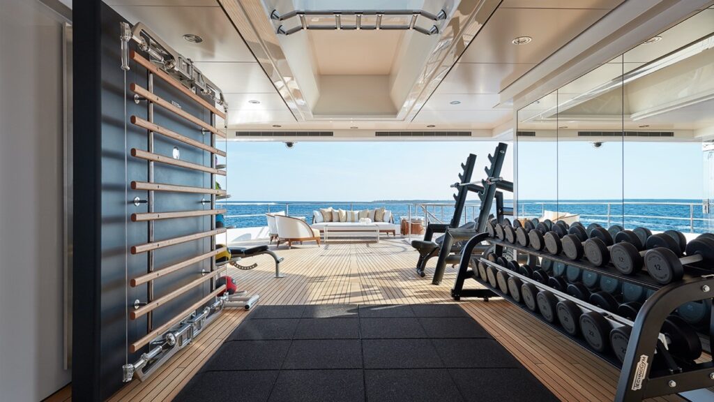 the gym on board fionas atelier4