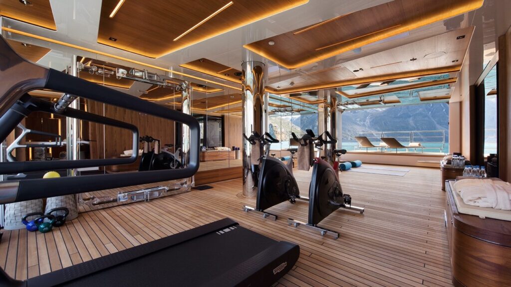 the gym on board fionas atelier6